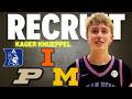 Kager Knueppel Recruit Update - Purdue, Illinois, Michigan Serious Options, "It's Not Just Duke..."