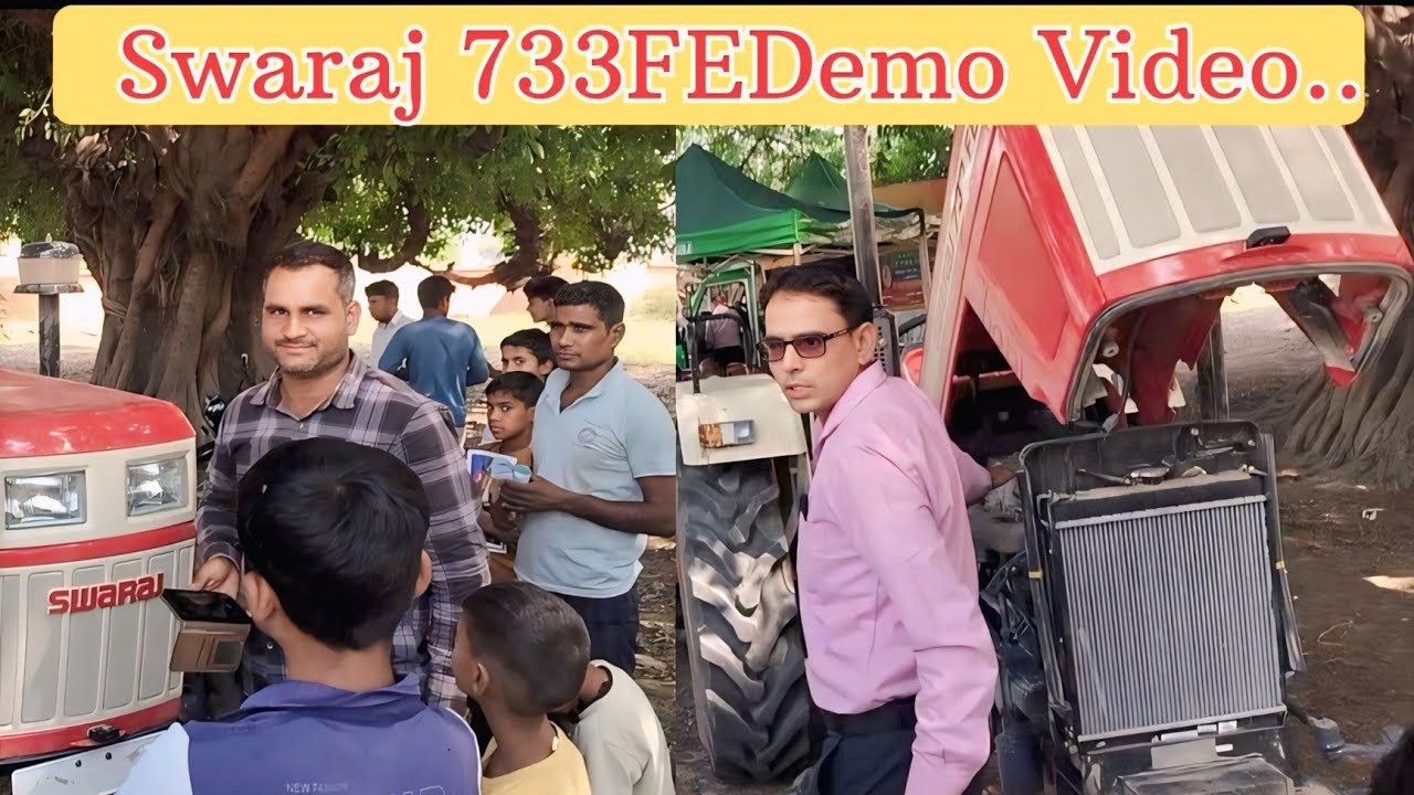 Swaraj 733fe Demo Full Video...... UP 24 farming...