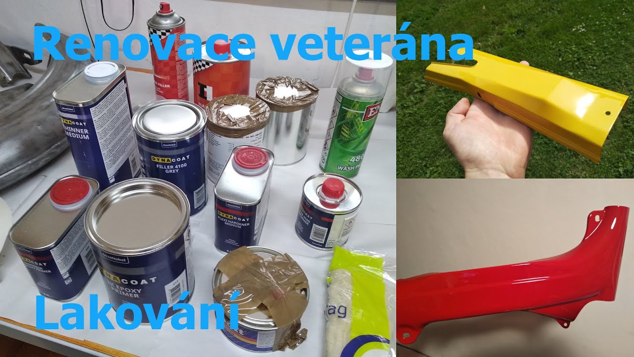 Renovace veterána: Lakování