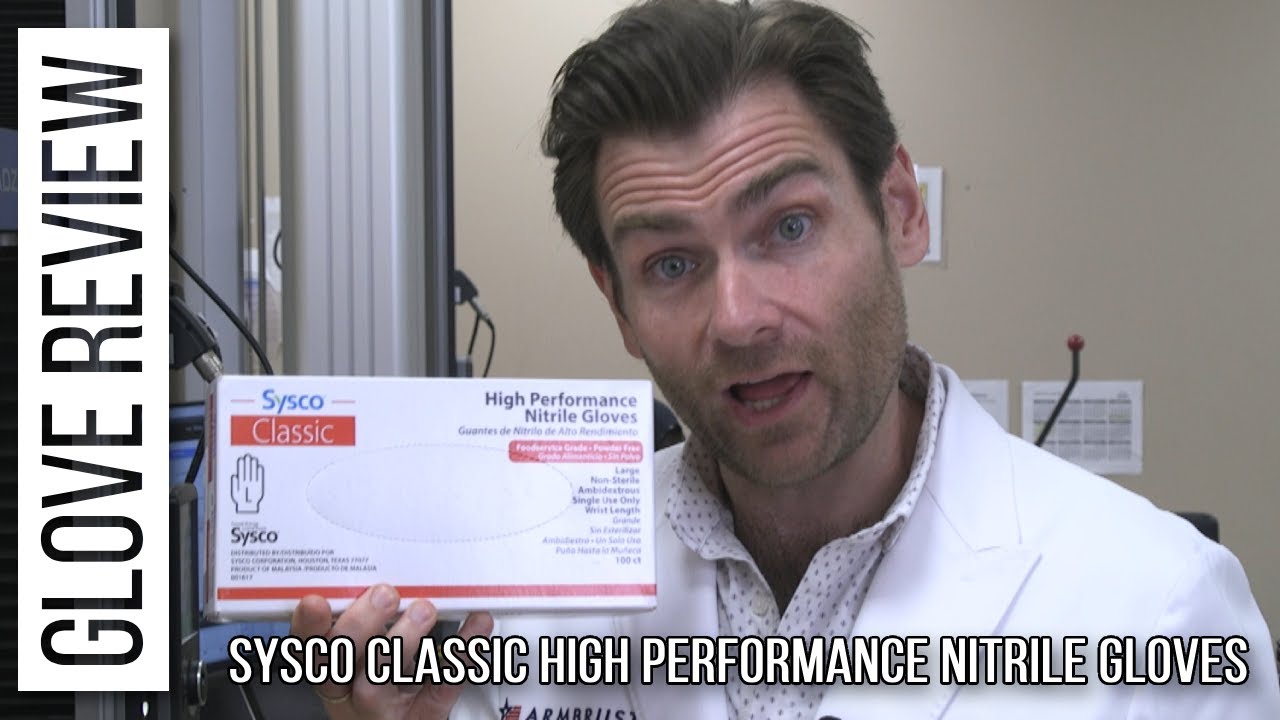 The Thinnest Gloves Yet Sysco Classic High Performance Nitrile Gloves
