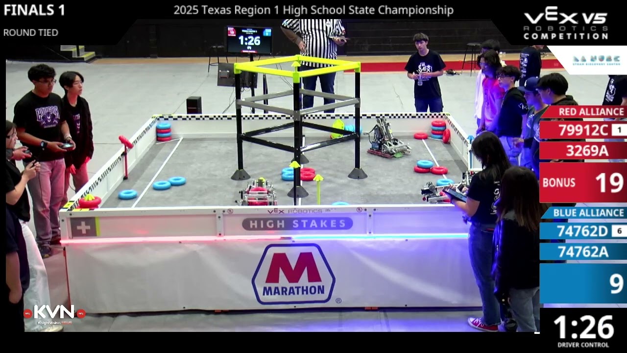 2025 Texas Region 1 : Division 1 - Final #1-1 - 79912C & 3269A vs 74762D & 74762A - Auton + Driver