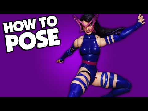 How to Pose Marvel Legends Gamerverse Psylocke