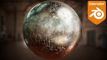 Procedural Scratched Metal Shader (Blender Tutorial)