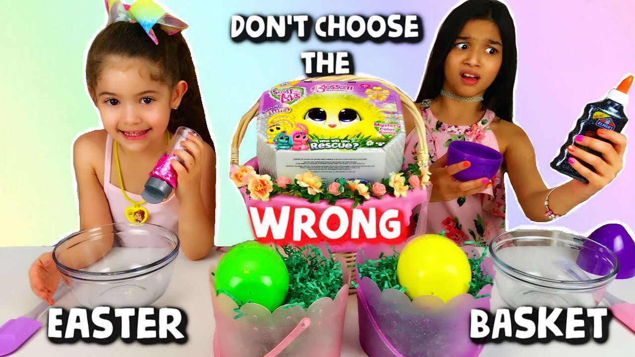 Don't Choose the Wrong Easter Basket Challenge Winner gets ScruffA