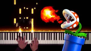 Super Mario Bros. Wonder - Piranha Plants on Parade Wonder Effect Song (Piano)