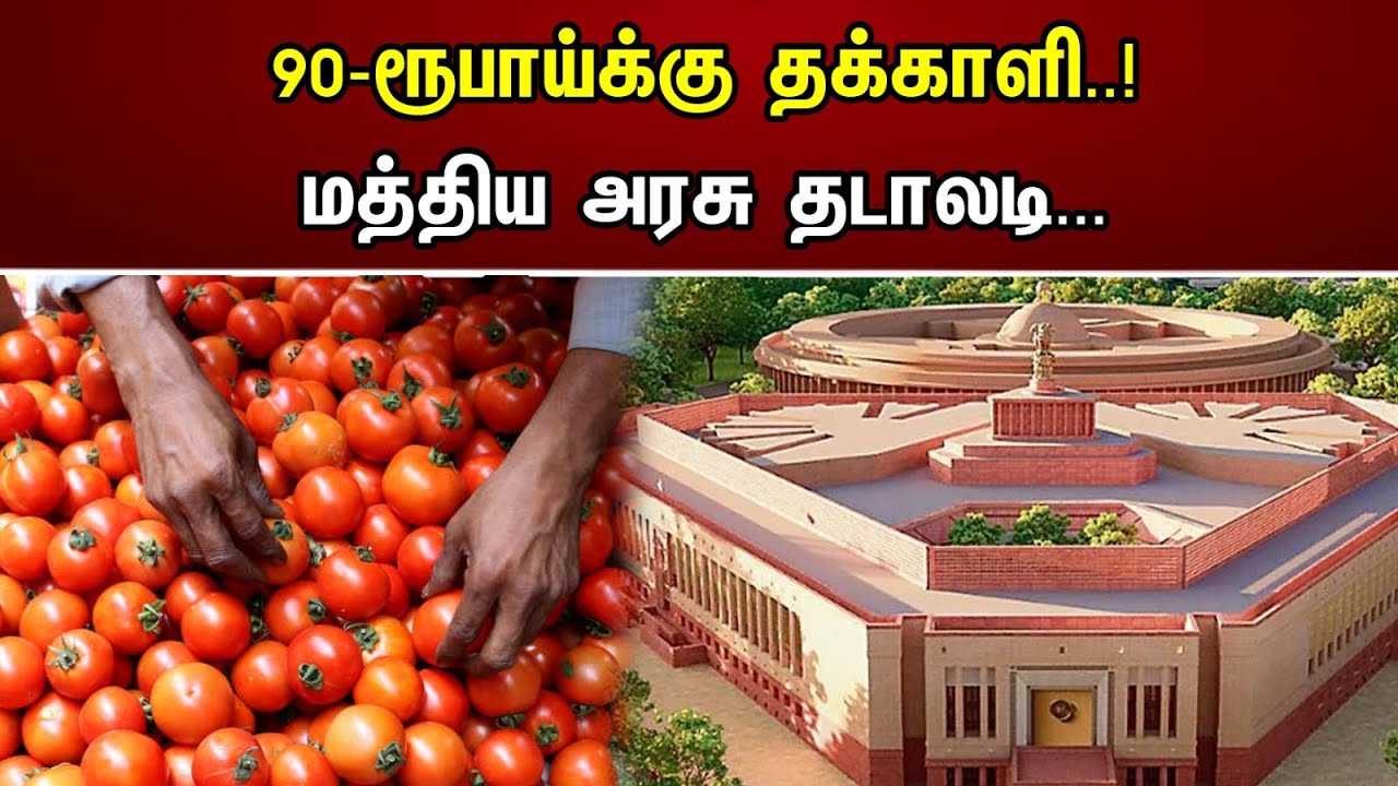 90-ரூபாய்க்கு தக்காளி..! மத்திய அரசு தடாலடி... | Tomatoes for Rs 90..!| Bjp