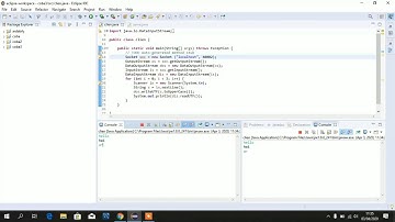 Java Socket Programming (Eclipse)-Simple Client Server program
