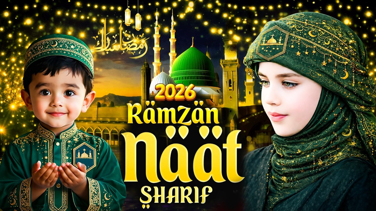 🌙 2026 Ramzan Mubarak Naat Sharif | Most Beautiful Ramadan Special Naat  | Heart Touching Naat