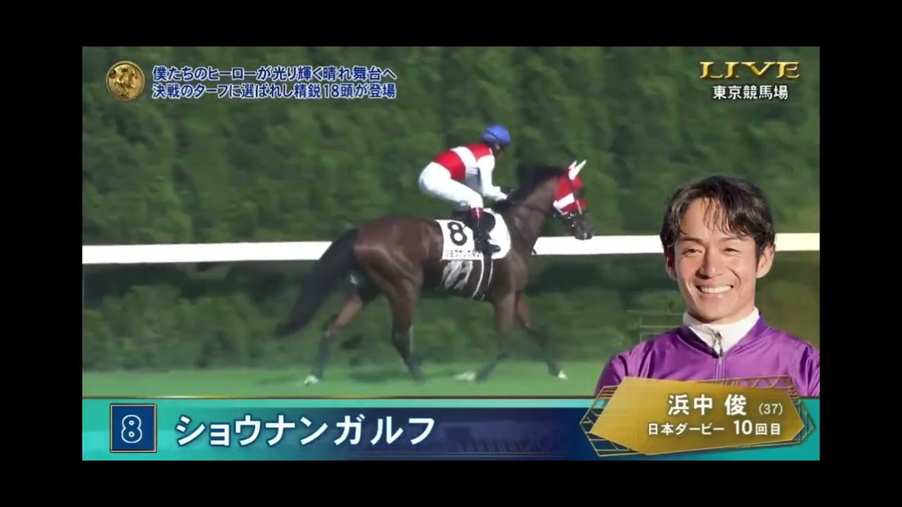 2026年第93回日本ダービーG1 本馬場入場 - YouTube