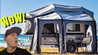 OP WHAT'S INSIDE THE OPUS OFF-ROAD CAMPER TRAILER | Haze Wonder