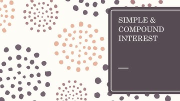 Simple and Compound Interest ITI Workshop calculation and Science