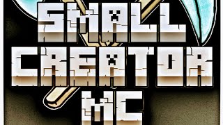starting a new SMP small creator MC part 1 you can join to.......