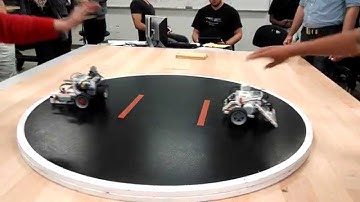 SFU 2014 EV3 Sumo Bot Battle 1 of 4