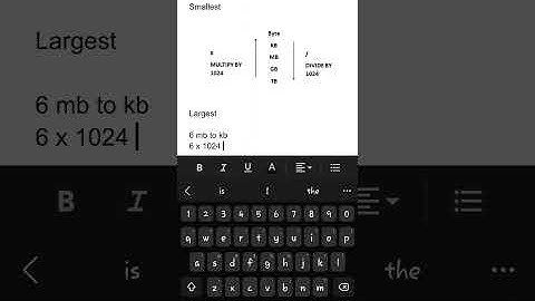 How to Convert Storage Units: Bytes, KB, MB, GB, TB (Using 1024)
