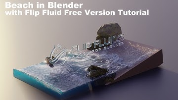 Beach In Blender with Flip Fluid Free Version Tutorial