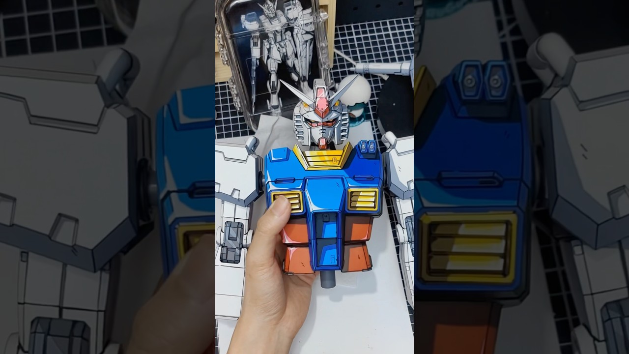 Phần 4 | Hướng dẫn vẽ 2D mô hình Megasize RX-78-2 GUNDAM | DOJO #custom #gundam #rx782gundam