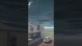 Floating 🛟 House #fyp #short #shoryoutube #reels #shorts #instareels #animation
