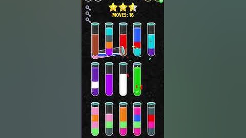 color water sort 3D level 366