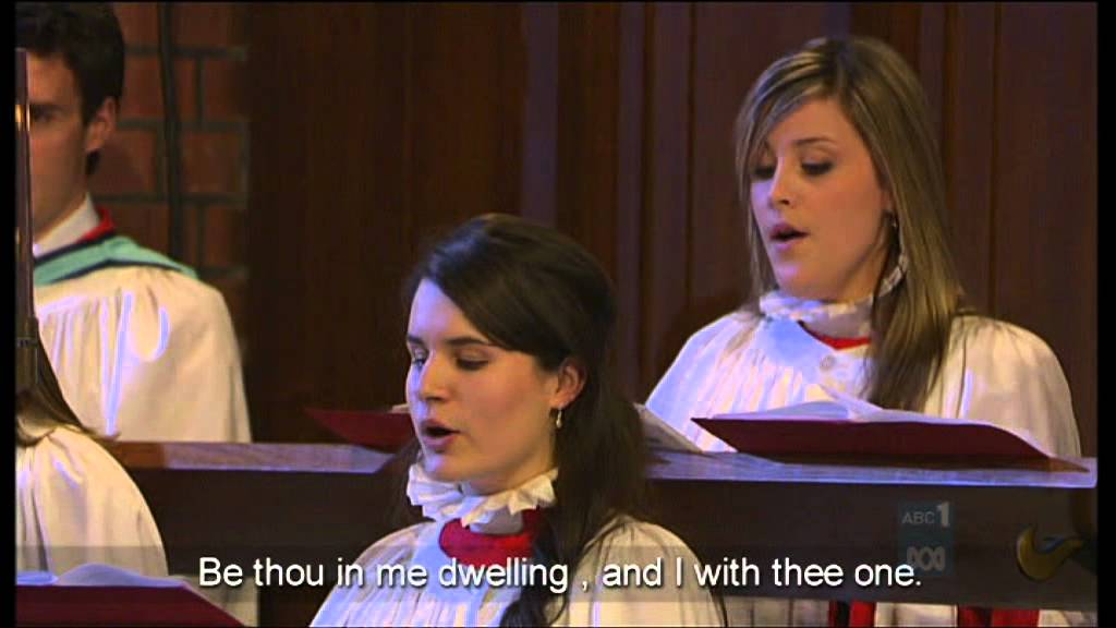 Be Thou My Vision - Bob Chilcott's Tune - Soloist Kristy Biber Be Thou My Vision - Bob Chilcott's Tune - Soloist Kristy Biber