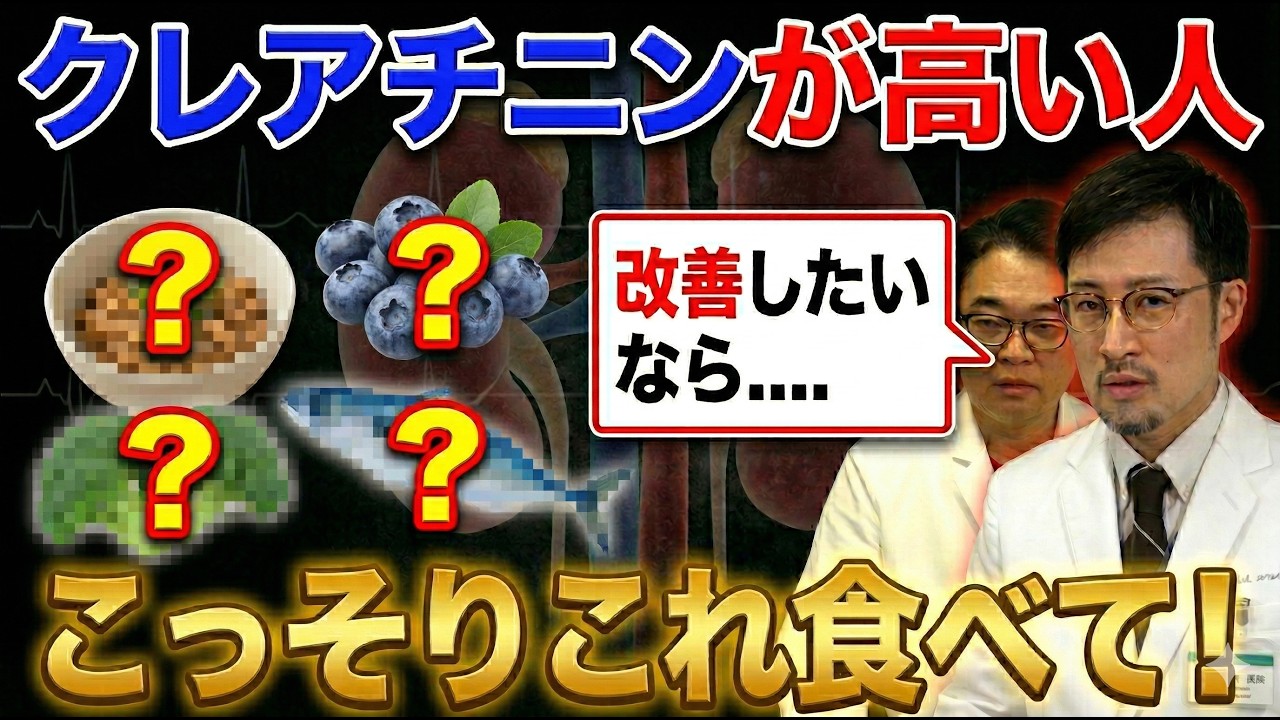 【超意外】絶対に知らないと後悔する、腎臓が壊れ、人工透析になる人が共通して行っている行動5選。実は『あの食べ物』や『あの飲み物』が原因だった!?【現役医師解説】