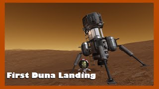 KSP: First Duna Landing