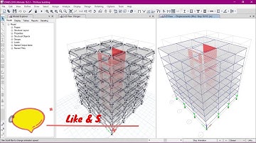 Effect of Gravity Load (Dead  + Live) & Earthquake Load on structure || Displacement of Building