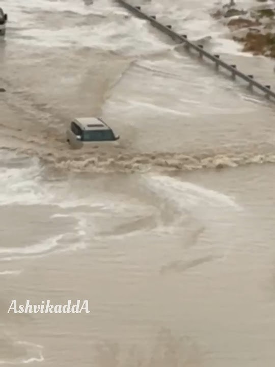 Nissan Patrol | after heavy rain in Dubai  #dubai