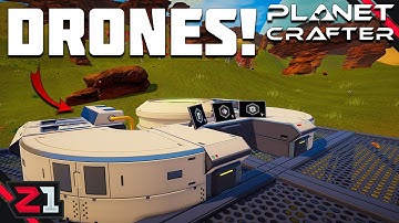Rainbow Caves And DRONES !  The Planet Crafter [E20]
