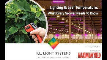 Webinar - How LED and HPS Lighting Affects Air and Leaf Temperature