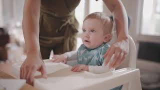 澳洲 Calmbee 神奇防漏飯衣 使用説明 Instructional