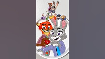 Painting Zootopia 2 Characters → Mixing Into a New Color! Can You Guess It?（part 13）🎨❓ #colormixing