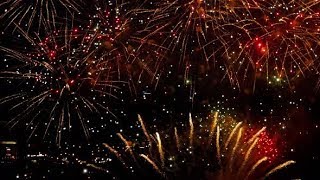 Fireworks Flashing in the Evening | Stock Footage - Videohive