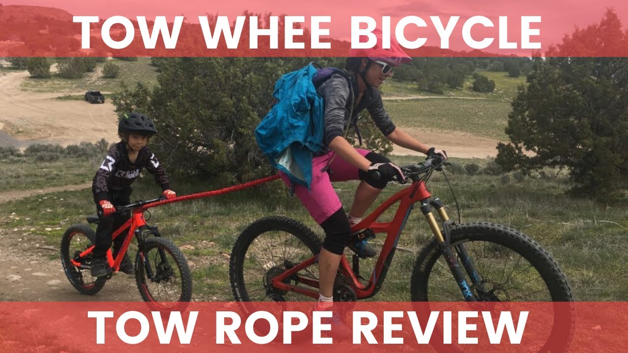 TowWhee (Bike Towing Rope) Review - Rascal Rides