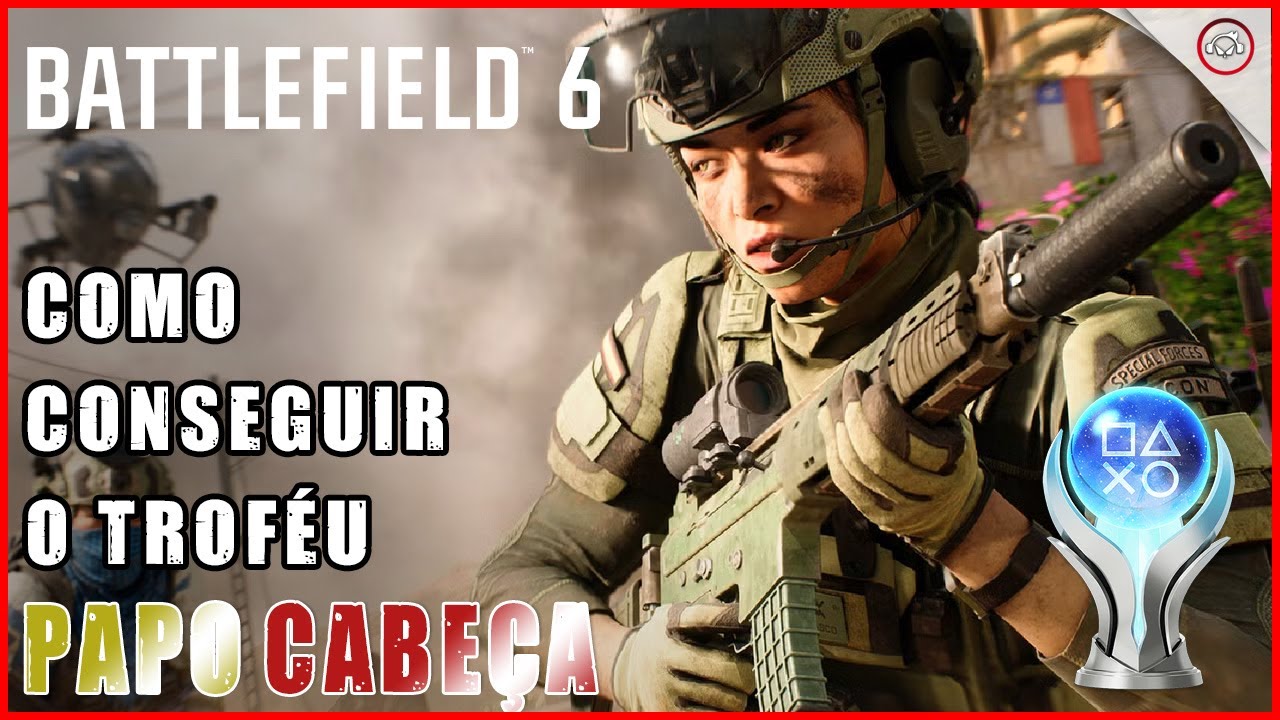 Miniatura do vídeo Battlefield 6, Como conseguir o troféu Papo cabeça | Super-dica