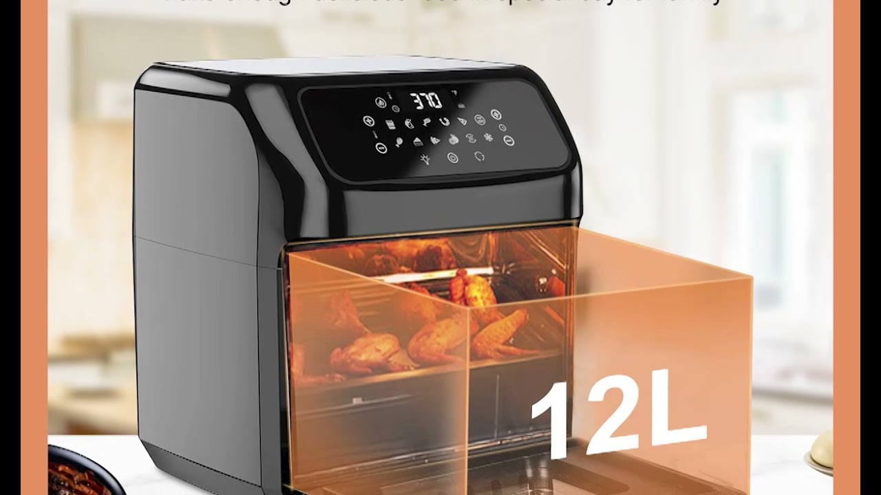 How does ONSON GLA 1006 air fryer machine work? YouTube
