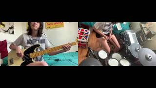 “I Didn’t Know When To Stop” - Pretenders Bass &amp; Drum Cover