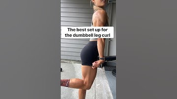 Dumbbell Leg Curl #legcurl #hamstrings #hamstringexericse #homeworkout #fitness
