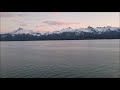 An Alaskan Sunset and Sunrise