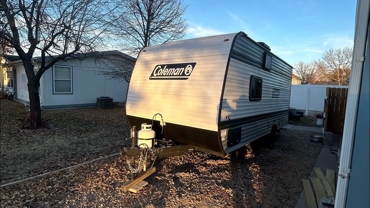 Upgrades to a Coleman 17r travel trailer to make it fit for a king  