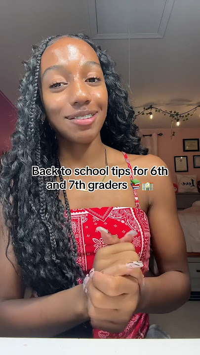 Back to school tips for 6th and 7th graders!! #backtoschool #relatable #tips #schooladvice