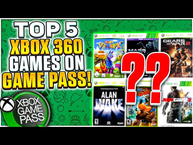 BEST Xbox 360 games on Game Pass!! (Backward Compatible) 