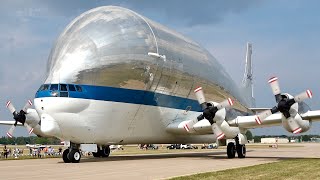 NASA Super Guppy Arrives at Oshkosh | EAA Airventure Oshkosh 2023