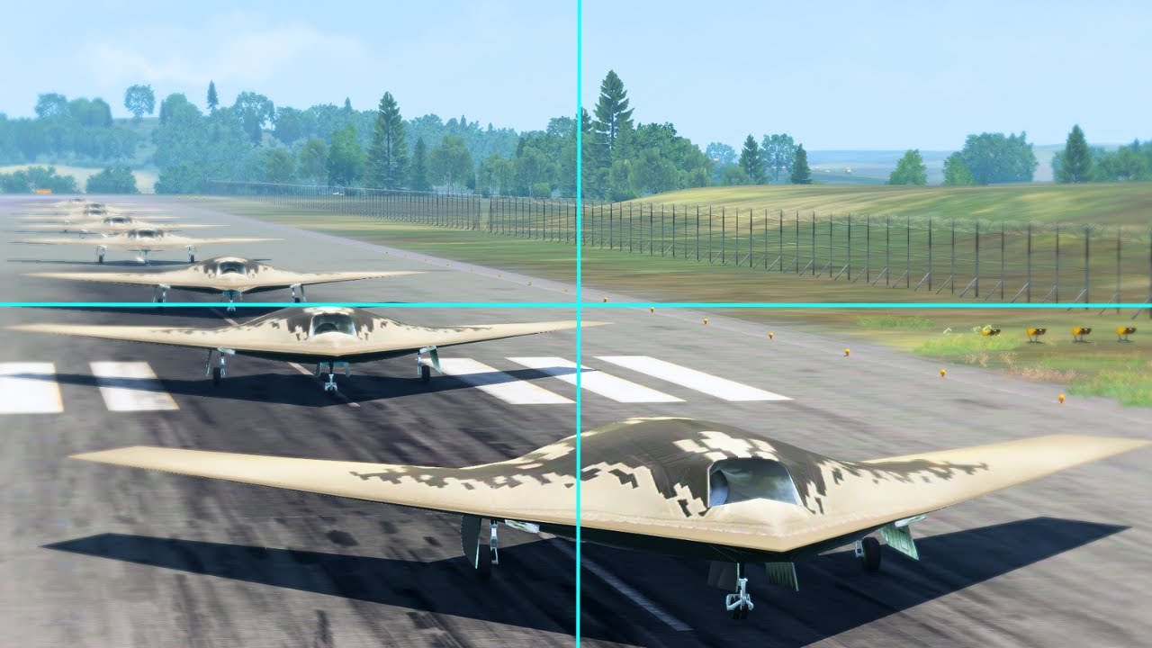 Russian Autonomous Aircraft Shot Down By Missiles Just After Take Off