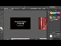Curso Adobe Illustrator CC 5. Aula 37. cartões