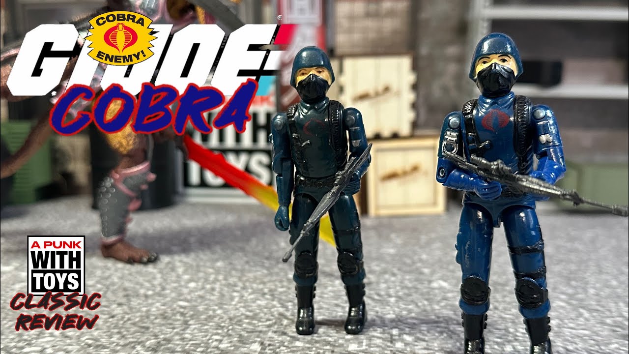 GI Joe Cobra V1 & V1.5 O-Ring Classic Review - YouTube