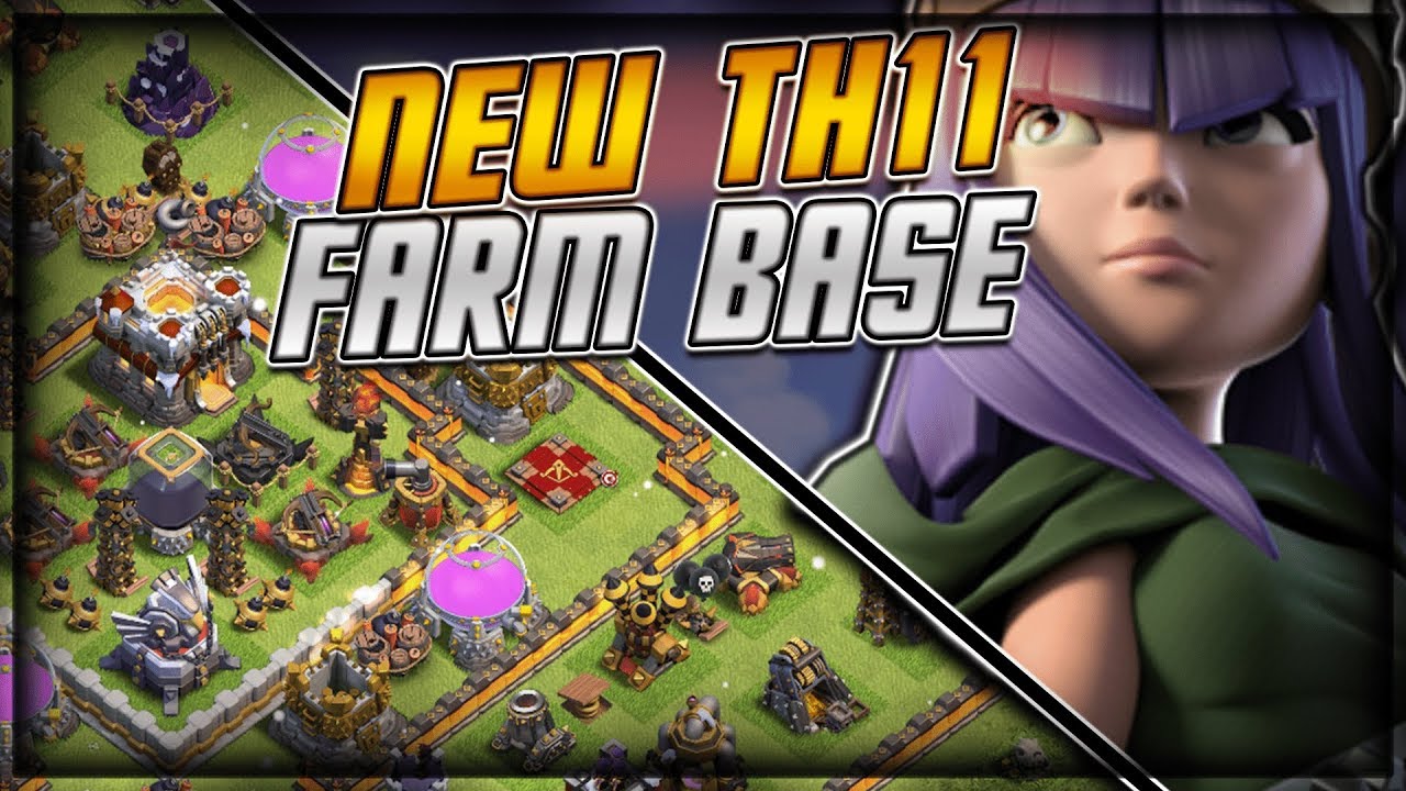 NEW TH11 Farm Base | TH11 Crows | Clash of Clans
