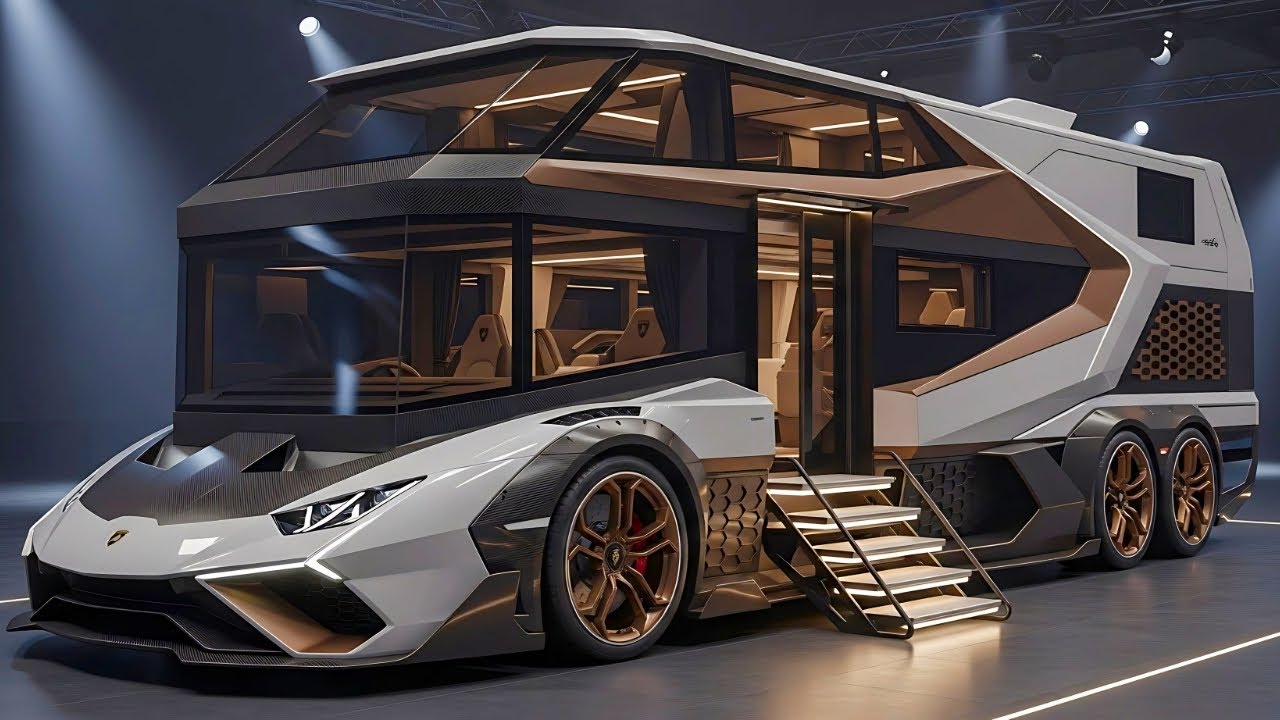 Lambo Rv 2026 Lamborghini Motorhome – A Billionaire’s Private Jet on Wheels ...