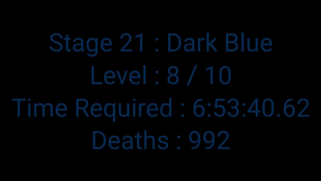 Roblox The Ultimate Obby Dark Blue With Difficulty Indication Youtube - dark level gg roblox