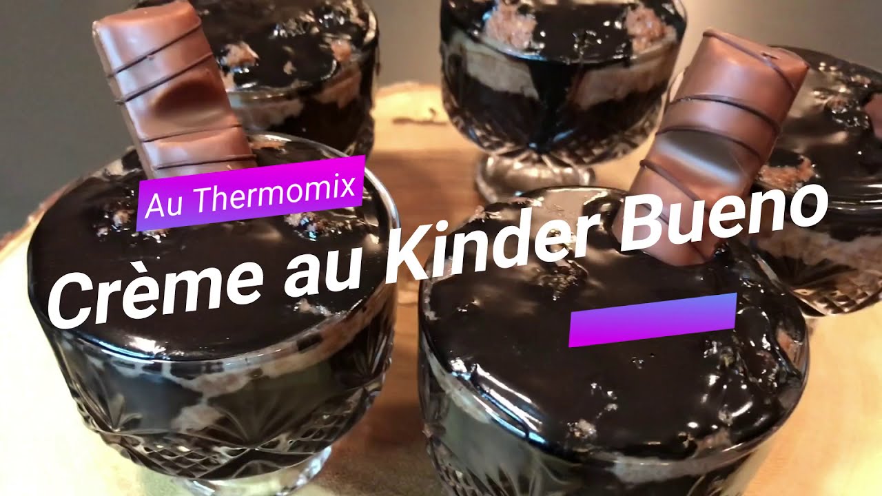 Crème au Kinder Bueno au Thermomix - Cookomix