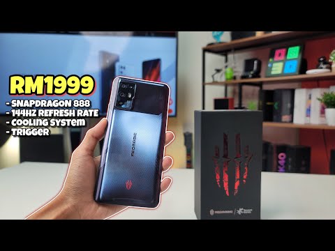 Phone Gaming Snapdragon 888 Termurah! - Nubia Red Magic 6R